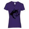Women's Heavy Cotton™ V-Neck T-Shirt Thumbnail