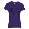 Women's Heavy Cotton™ V-Neck T-Shirt Thumbnail