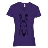 Women's Heavy Cotton™ V-Neck T-Shirt Thumbnail