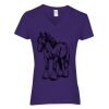 Women's Heavy Cotton™ V-Neck T-Shirt Thumbnail