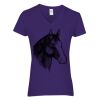 Women's Heavy Cotton™ V-Neck T-Shirt Thumbnail