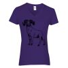 Women's Heavy Cotton™ V-Neck T-Shirt Thumbnail
