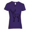 Women's Heavy Cotton™ V-Neck T-Shirt Thumbnail