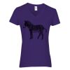 Women's Heavy Cotton™ V-Neck T-Shirt Thumbnail