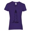 Women's Heavy Cotton™ V-Neck T-Shirt Thumbnail