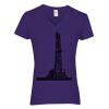Women's Heavy Cotton™ V-Neck T-Shirt Thumbnail