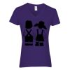 Women's Heavy Cotton™ V-Neck T-Shirt Thumbnail