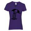 Women's Heavy Cotton™ V-Neck T-Shirt Thumbnail