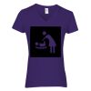 Women's Heavy Cotton™ V-Neck T-Shirt Thumbnail