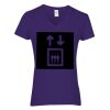 Women's Heavy Cotton™ V-Neck T-Shirt Thumbnail