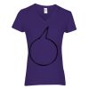 Women's Heavy Cotton™ V-Neck T-Shirt Thumbnail