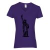 Women's Heavy Cotton™ V-Neck T-Shirt Thumbnail