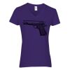 Women's Heavy Cotton™ V-Neck T-Shirt Thumbnail