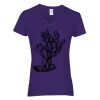 Women's Heavy Cotton™ V-Neck T-Shirt Thumbnail