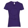 Women's Heavy Cotton™ V-Neck T-Shirt Thumbnail