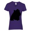 Women's Heavy Cotton™ V-Neck T-Shirt Thumbnail