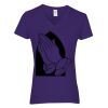 Women's Heavy Cotton™ V-Neck T-Shirt Thumbnail