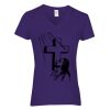 Women's Heavy Cotton™ V-Neck T-Shirt Thumbnail