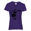 Women's Heavy Cotton™ V-Neck T-Shirt Thumbnail