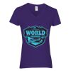 Women's Heavy Cotton™ V-Neck T-Shirt Thumbnail