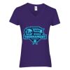 Women's Heavy Cotton™ V-Neck T-Shirt Thumbnail