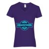 Women's Heavy Cotton™ V-Neck T-Shirt Thumbnail