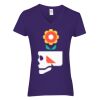 Women's Heavy Cotton™ V-Neck T-Shirt Thumbnail