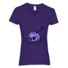 Women's Heavy Cotton™ V-Neck T-Shirt Thumbnail