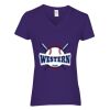 Women's Heavy Cotton™ V-Neck T-Shirt Thumbnail