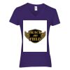 Women's Heavy Cotton™ V-Neck T-Shirt Thumbnail