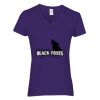 Women's Heavy Cotton™ V-Neck T-Shirt Thumbnail