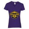 Women's Heavy Cotton™ V-Neck T-Shirt Thumbnail