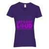Women's Heavy Cotton™ V-Neck T-Shirt Thumbnail