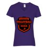 Women's Heavy Cotton™ V-Neck T-Shirt Thumbnail