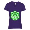 Women's Heavy Cotton™ V-Neck T-Shirt Thumbnail
