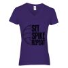 Women's Heavy Cotton™ V-Neck T-Shirt Thumbnail