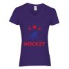 Women's Heavy Cotton™ V-Neck T-Shirt Thumbnail