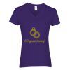 Women's Heavy Cotton™ V-Neck T-Shirt Thumbnail